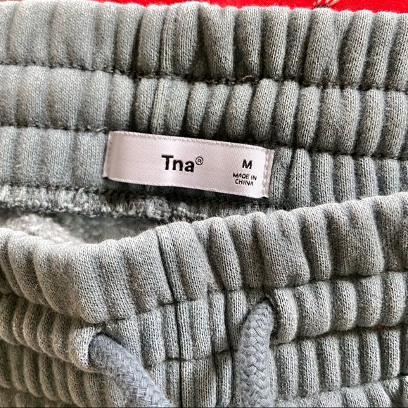 Bundle of 2 TNA ARITZIA Boyfriend Sweatpants | Tie Dye & Blue | Classic Fleece M - Picture 10 of 16